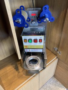 2019 台灣鎧瑋封口機  新機裝設｜台北春水堂