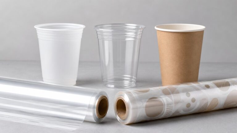 Which Sealing Film for PP, PET and Paper Cups?